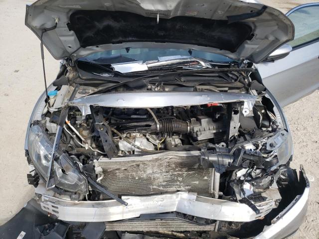 2HGFC3B75HH350553 - 2017 HONDA CIVIC EXL ვერცხლისფერი ფოტო 7