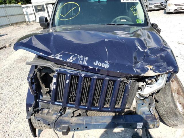 1C4PJMAK0CW141994 - 2012 JEEP LIBERTY SP BLUE photo 7