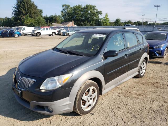 5Y2SL67866Z411602 - 2006 PONTIAC VIBE BLACK photo 2