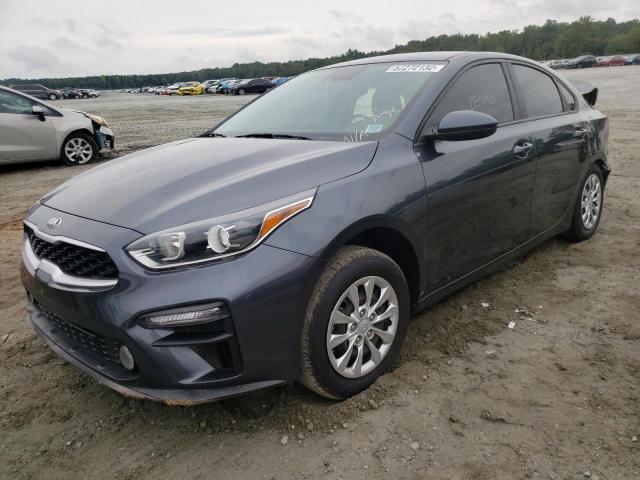 3KPF24AD1KE104522 - 2019 KIA FORTE FE CHARCOAL photo 2