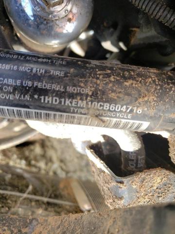 1HD1KEM10CB604718 - 2012 HARLEY-DAVIDSON FLHTK ELEC 黑色 照片 10