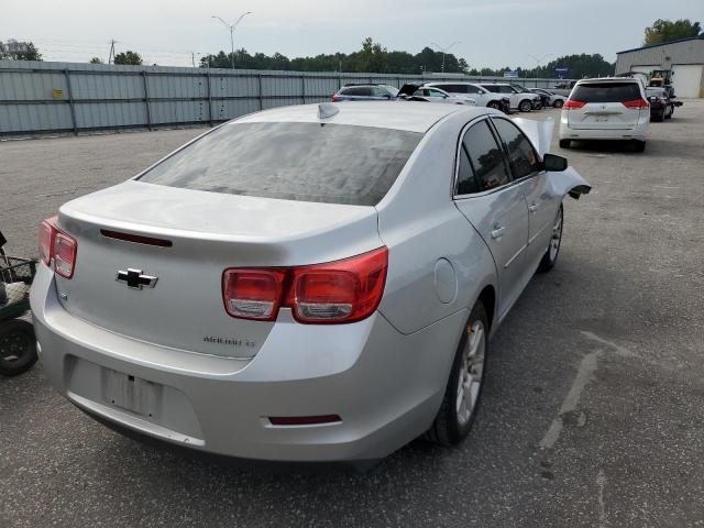 1G11C5SLXFU116736 - 2015 CHEVROLET MALIBU 1LT ვერცხლისფერი ფოტო 4
