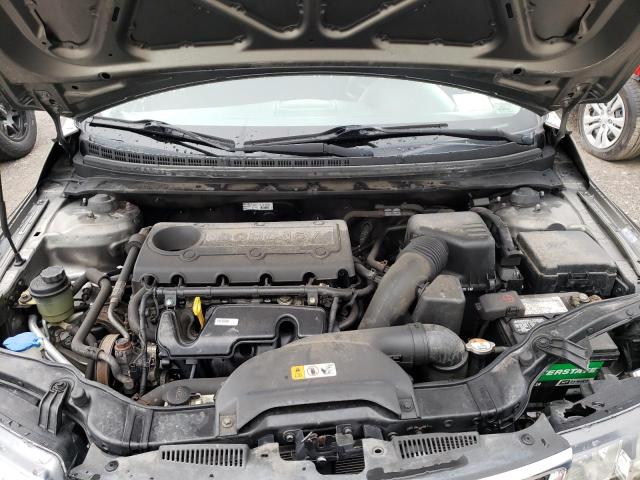 KNAFU4A29D5653325 - 2013 KIA FORTE EX SILVER photo 7