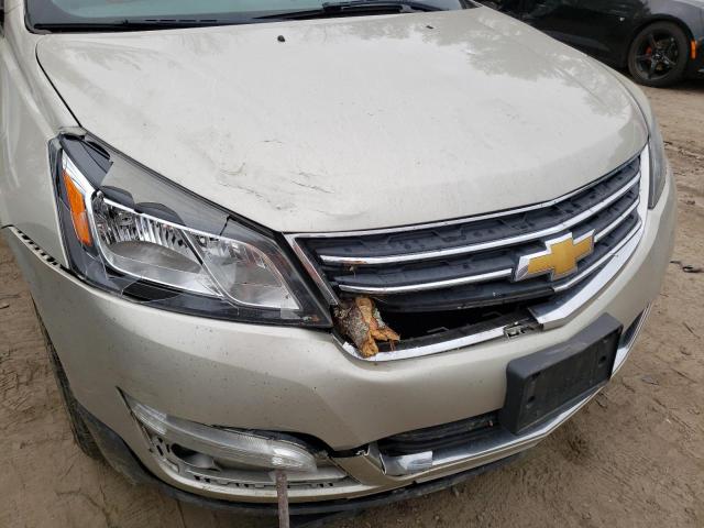 1GNKRJKD7DJ230758 - 2013 CHEVROLET TRAVERSE TAN photo 9