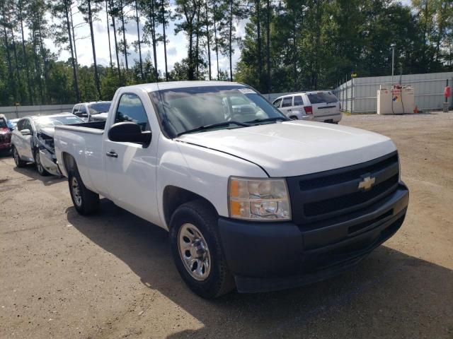 1GCEC14X89Z224183 - 2009 CHEVROLET SILVRDO LS WHITE photo 1