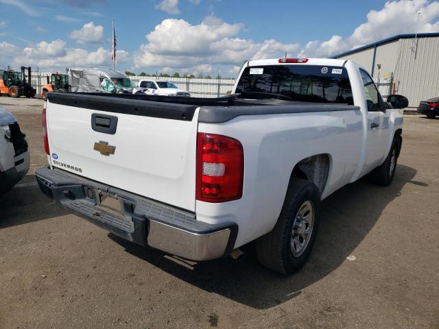 1GCEC14X89Z224183 - 2009 CHEVROLET SILVRDO LS WHITE photo 4