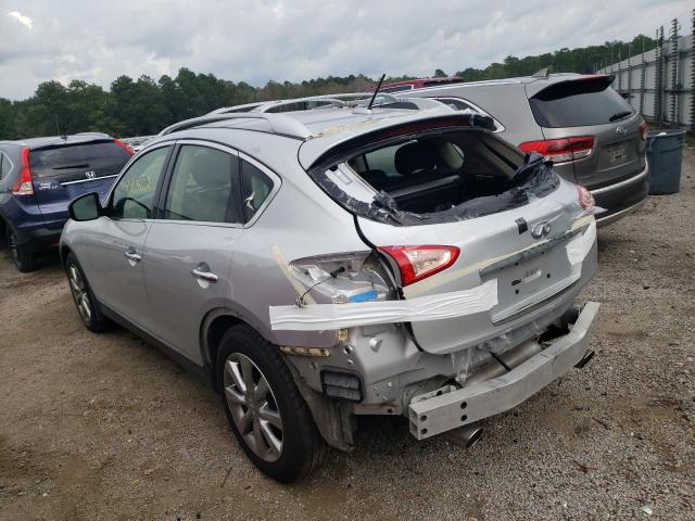 JN1AJ0HP3CM400623 - 2012 INFINITI EX35 BASE Արծաթագույն լուսանկար 3
