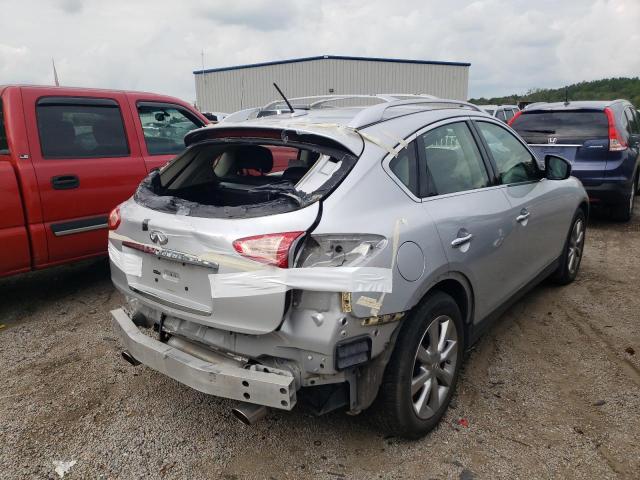 JN1AJ0HP3CM400623 - 2012 INFINITI EX35 BASE Արծաթագույն լուսանկար 4