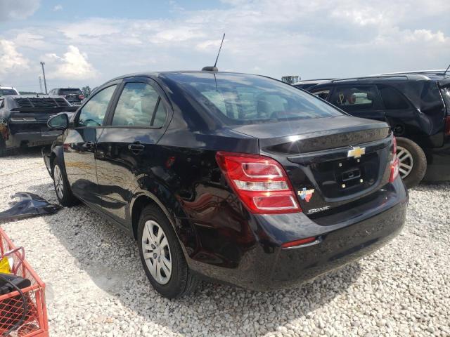1G1JB5SH4H4135428 - 2017 CHEVROLET SONIC LS 黑色 照片 3