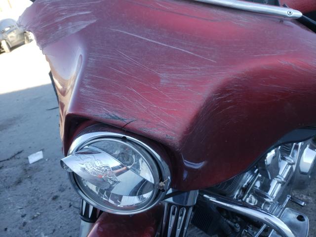 1HD1FC4178Y669076 - 2008 HARLEY-DAVIDSON FLHTCU RED photo 9