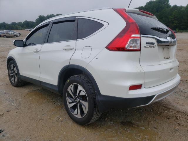 5J6RM3H91GL016310 - 2016 HONDA CR-V TOURI WHITE photo 3