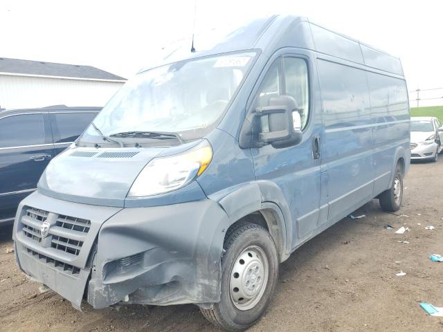 3C6TRVDG9JE161292 - 2018 RAM PROMASTER BLUE photo 2