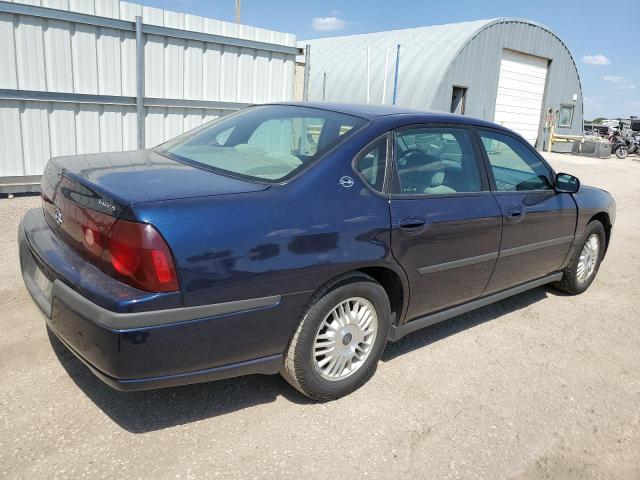 2G1WF52EX29274614 - 2002 CHEVROLET IMPALA BLUE photo 4