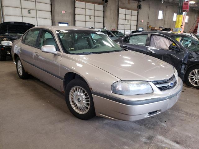 2G1WF52K719333946 - 2001 CHEVROLET IMPALA TAN photo 1