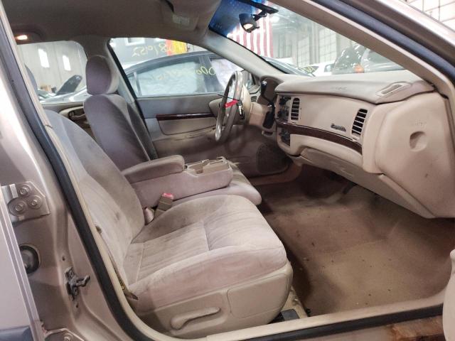 2G1WF52K719333946 - 2001 CHEVROLET IMPALA TAN photo 5