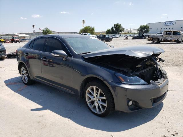 JTHCF5C21B5045412 - 2011 LEXUS IS 250 GRAY photo 1