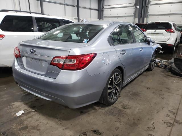 4S3BNAR69H3022550 - 2017 SUBARU LEGACY SPO SILVER photo 4