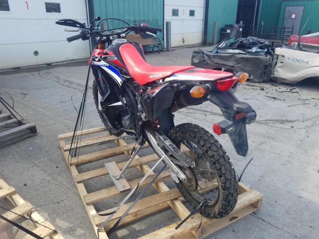 MLHMD4428J5100390 - 2018 HONDA CRF250 L RED photo 3