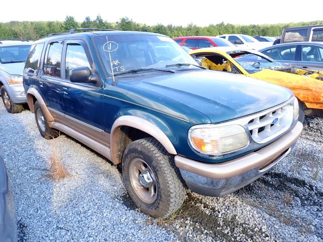 1FMDU34X9TUA52685 - 1996 FORD EXPLORER GREEN photo 1