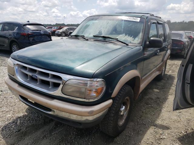 1FMDU34X9TUA52685 - 1996 FORD EXPLORER GREEN photo 2