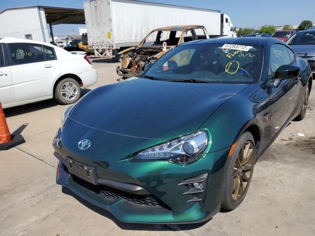 JF1ZNAE14L8750187 - 2020 TOYOTA 86 GT GREEN photo 2