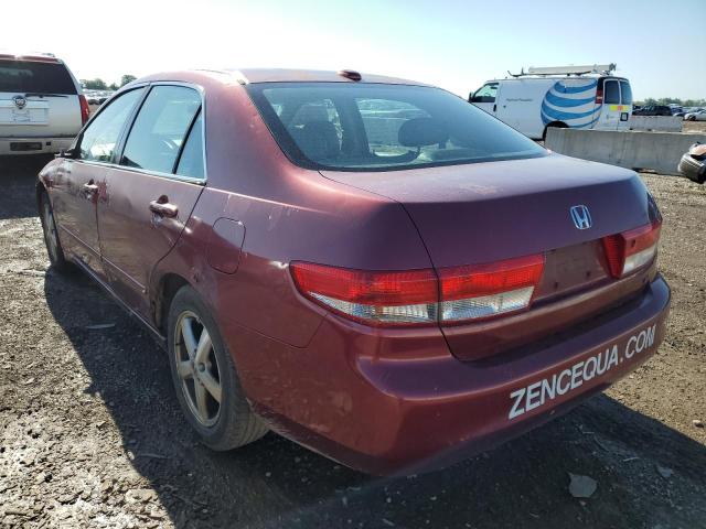 1HGCM56894A098121 - 2004 HONDA ACCORD EX BURGUNDY photo 3