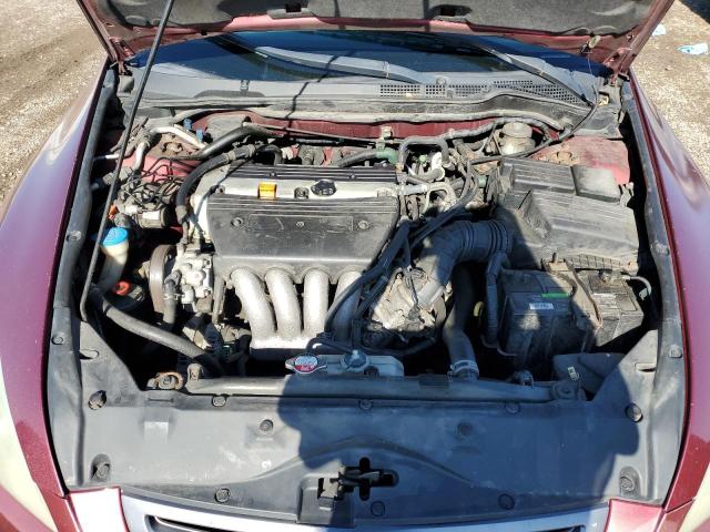 1HGCM56894A098121 - 2004 HONDA ACCORD EX BURGUNDY photo 7