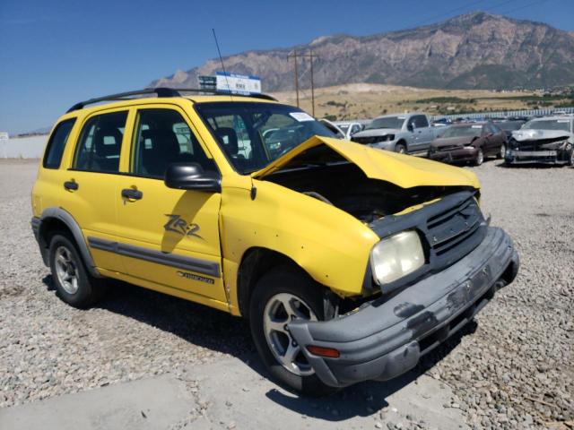 2CNBJ734226949021 - 2002 CHEVROLET TRACKER ZR YELLOW photo 1