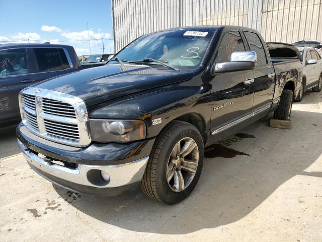 1D7HA18D34S649613 - 2004 DODGE RAM 1500 S BLACK photo 2