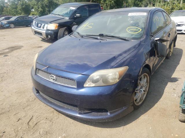 JTKDE167860096510 - 2006 TOYOTA SCION TC BLUE photo 2