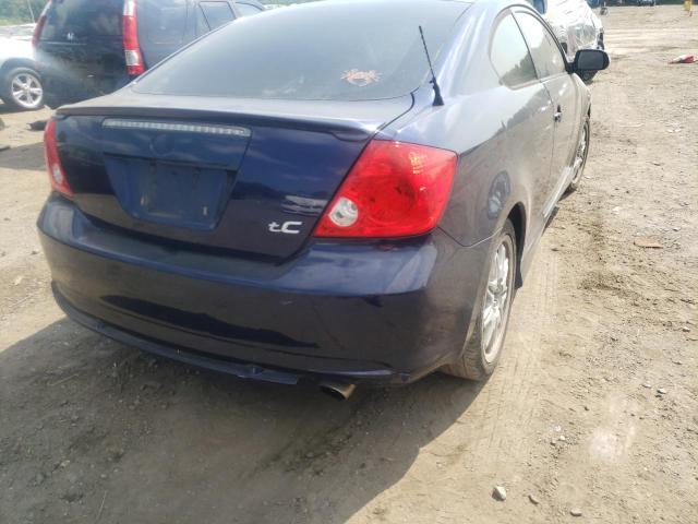 JTKDE167860096510 - 2006 TOYOTA SCION TC BLUE photo 4