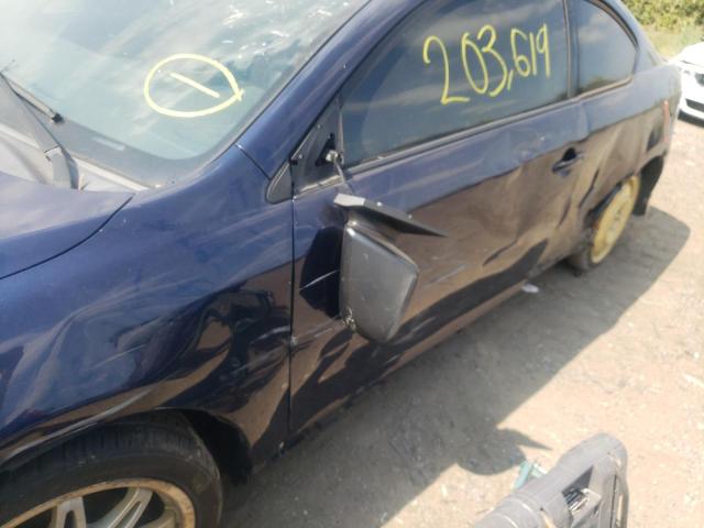 JTKDE167860096510 - 2006 TOYOTA SCION TC BLUE photo 9