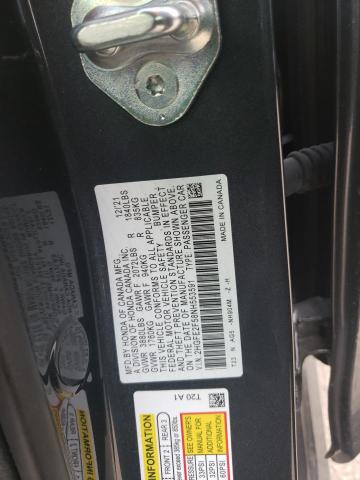 2HGFE2F58NH553591 - 2022 HONDA CIVIC SPORT  照片 10