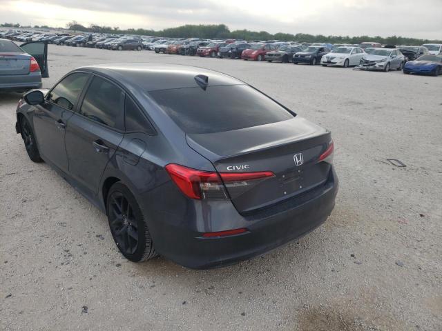 2HGFE2F58NH553591 - 2022 HONDA CIVIC SPORT  照片 3