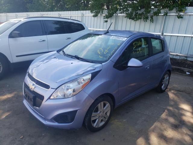 KL8CA6S94EC547294 - 2014 CHEVROLET SPARK PURPLE photo 2