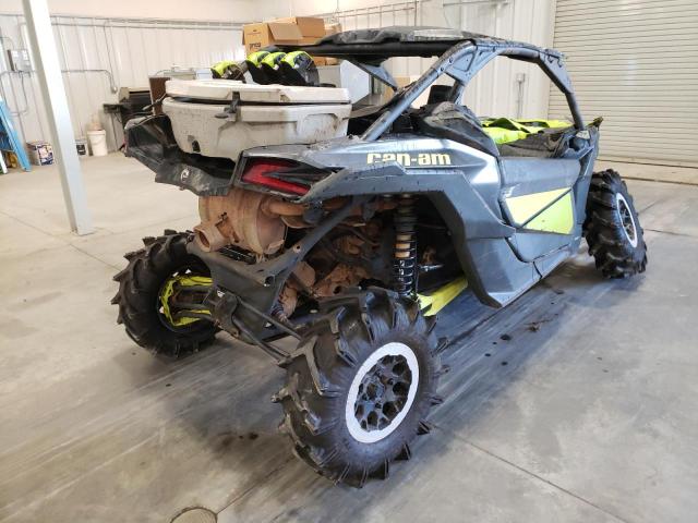 3JBVRAY21MK000341 - 2021 CAN-AM MAVERICK X GRAY photo 4