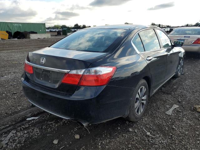 1HGCR2F35FA171962 - 2015 HONDA ACCORD LX BLACK photo 4