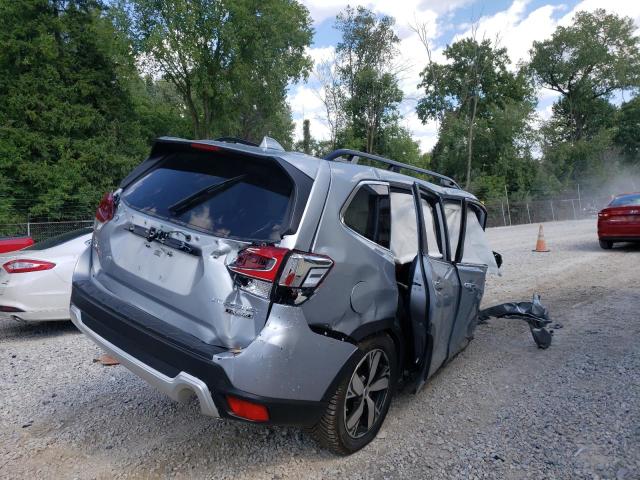 JF2SKAWC3KH485220 - 2019 SUBARU FORESTER T SILVER photo 4