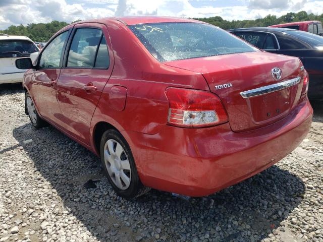 JTDBT923271009248 - 2007 TOYOTA YARIS RED photo 3