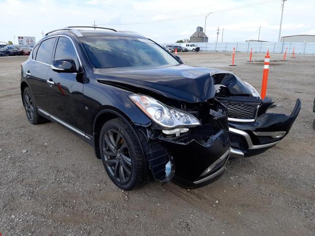 JN1BJ0RR9HM411573 - 2017 INFINITI QX50 BLACK photo 1