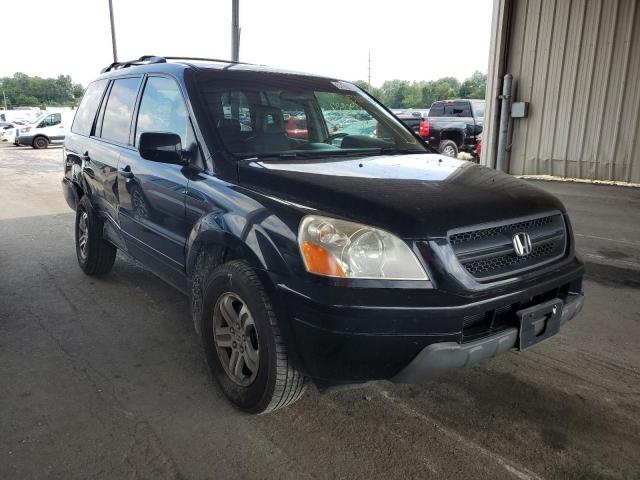 2HKYF18663H568678 - 2003 HONDA PILOT EXL BLACK photo 1