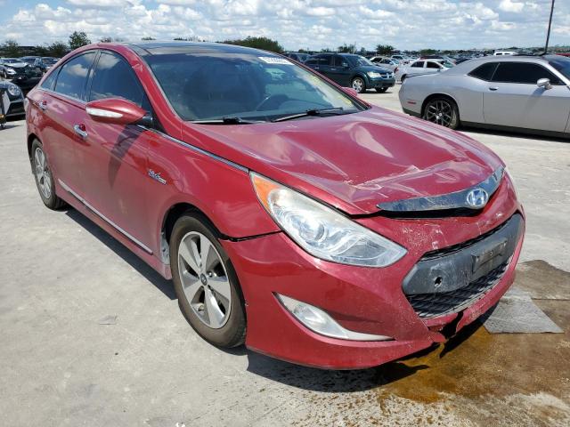 KMHEC4A43CA023336 - 2012 HYUNDAI SONATA HYB MAROON photo 1