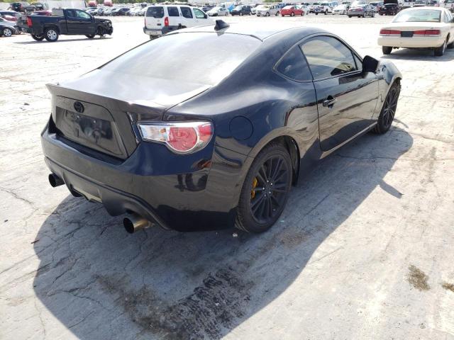 JF1ZNAA10D2709808 - 2013 TOYOTA SCION FR-S BLACK photo 4