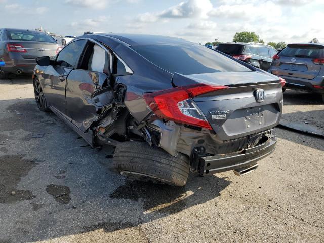 2HGFC2F85LH533893 - 2020 HONDA CIVIC SPOR 灰色 照片 3