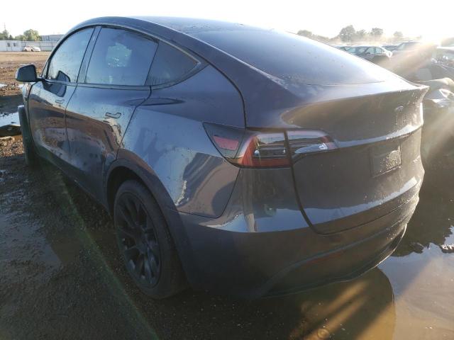 5YJYGDEE1MF304956 - 2021 TESLA MODEL Y رمادي صورة 3