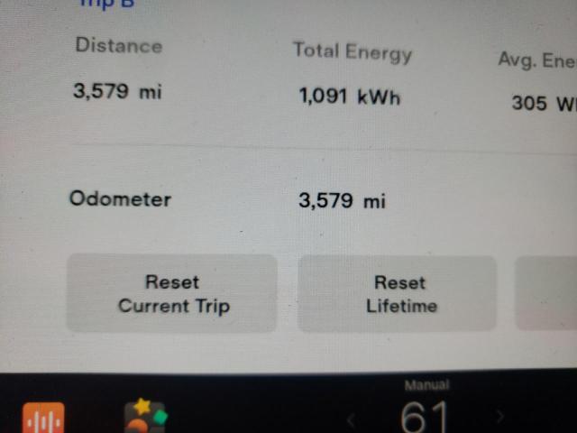 5YJYGDEE1MF304956 - 2021 TESLA MODEL Y رمادي صورة 8