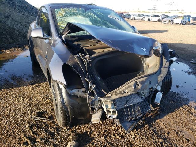 5YJYGDEE1MF304956 - 2021 TESLA MODEL Y رمادي صورة 9