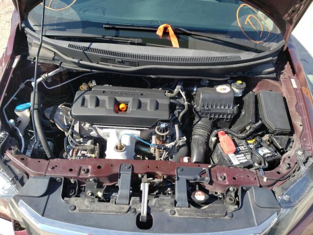 2HGFB2F92CH536746 - 2012 HONDA CIVIC EXL Bordo foto 7