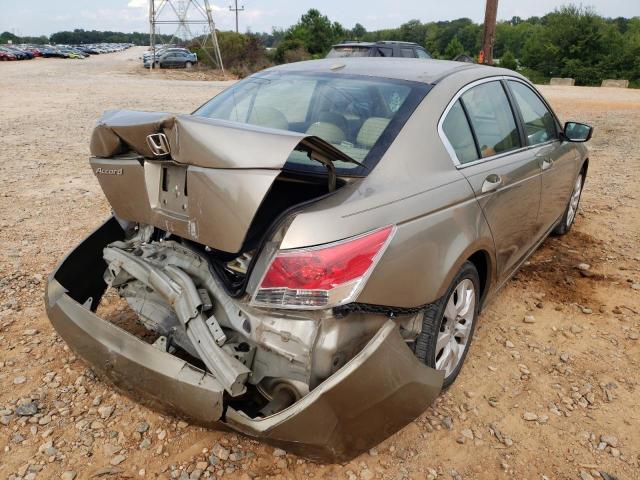 1HGCP26888A004449 - 2008 HONDA ACCORD EXL GOLD photo 4