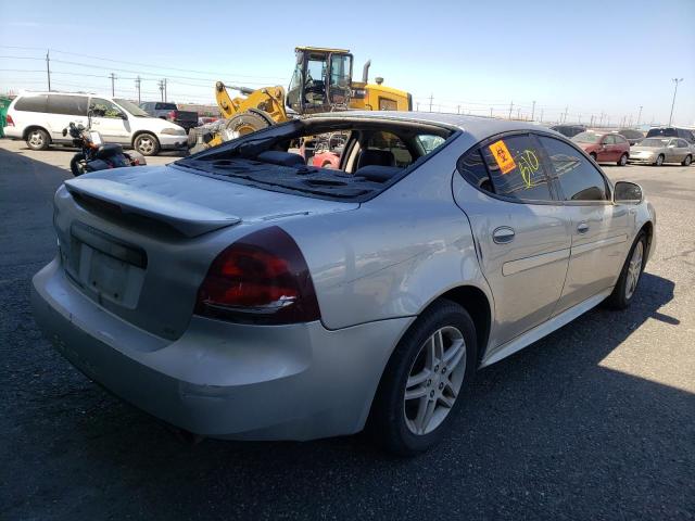 2G2WR554861296511 - 2006 PONTIAC GRAND PRIX SILVER photo 4